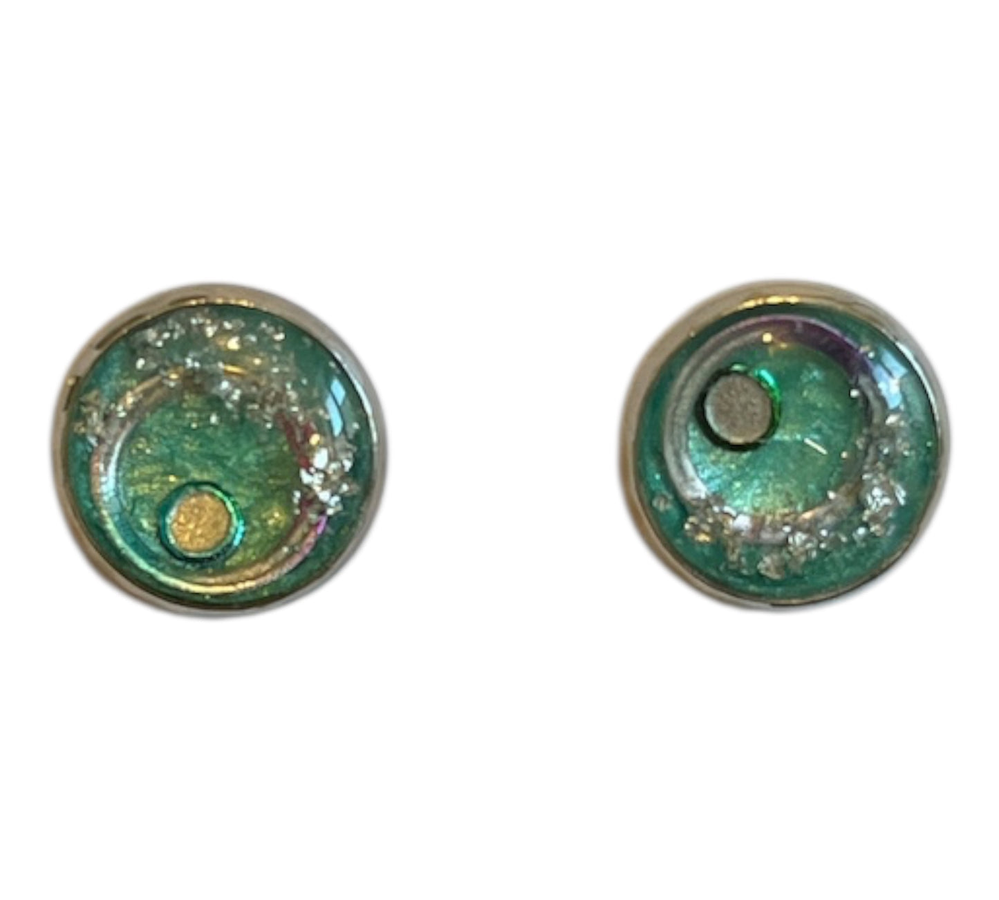 Ohrstecker türkis