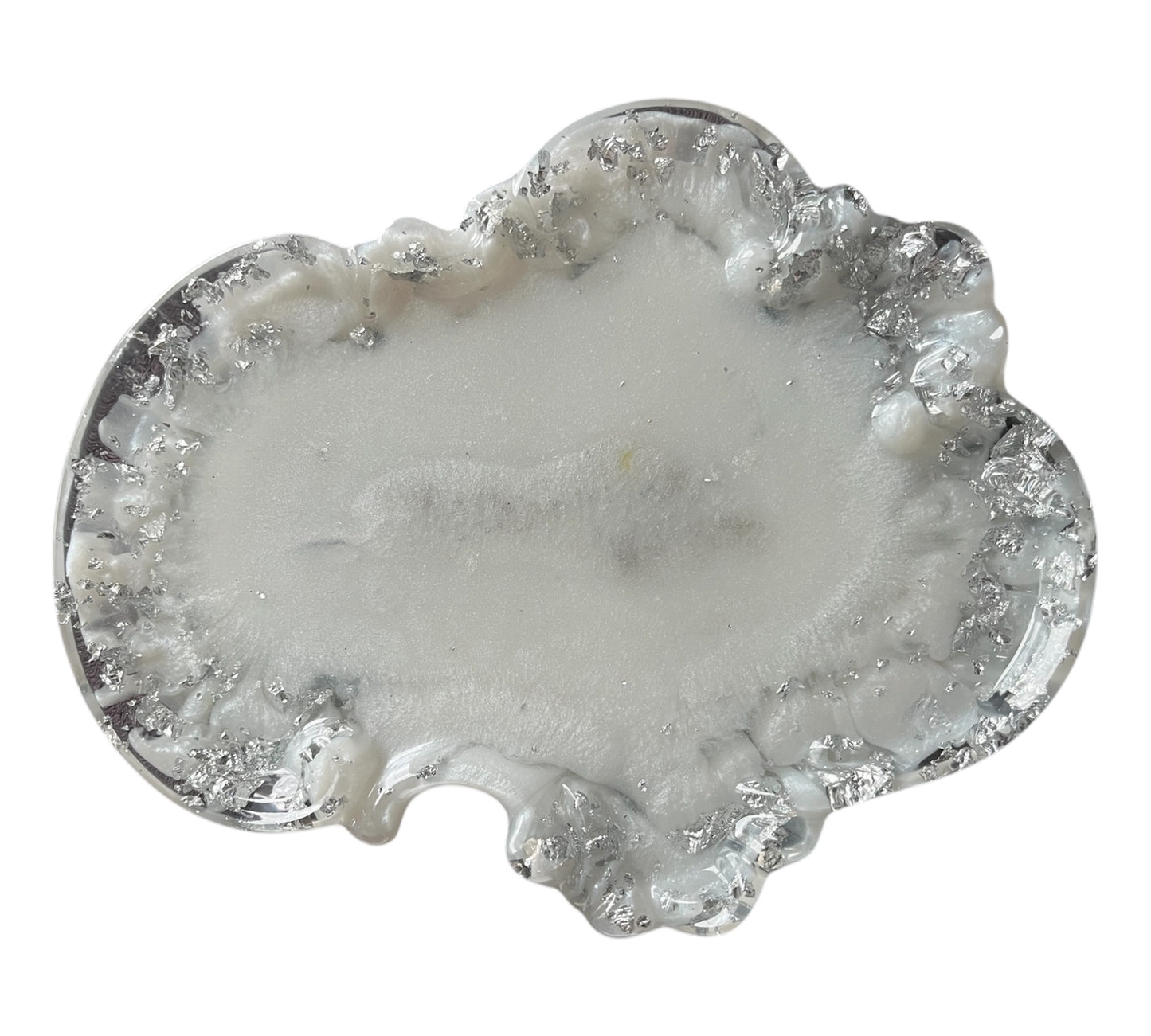 Großer Untersetzer Weiß