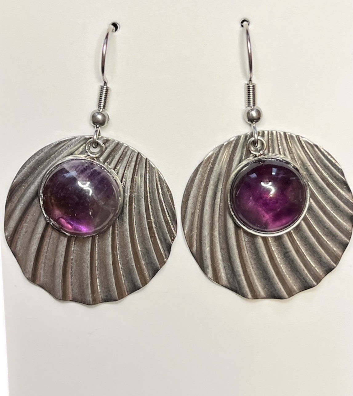 Ohrringe Haken/Ablage Amethyst