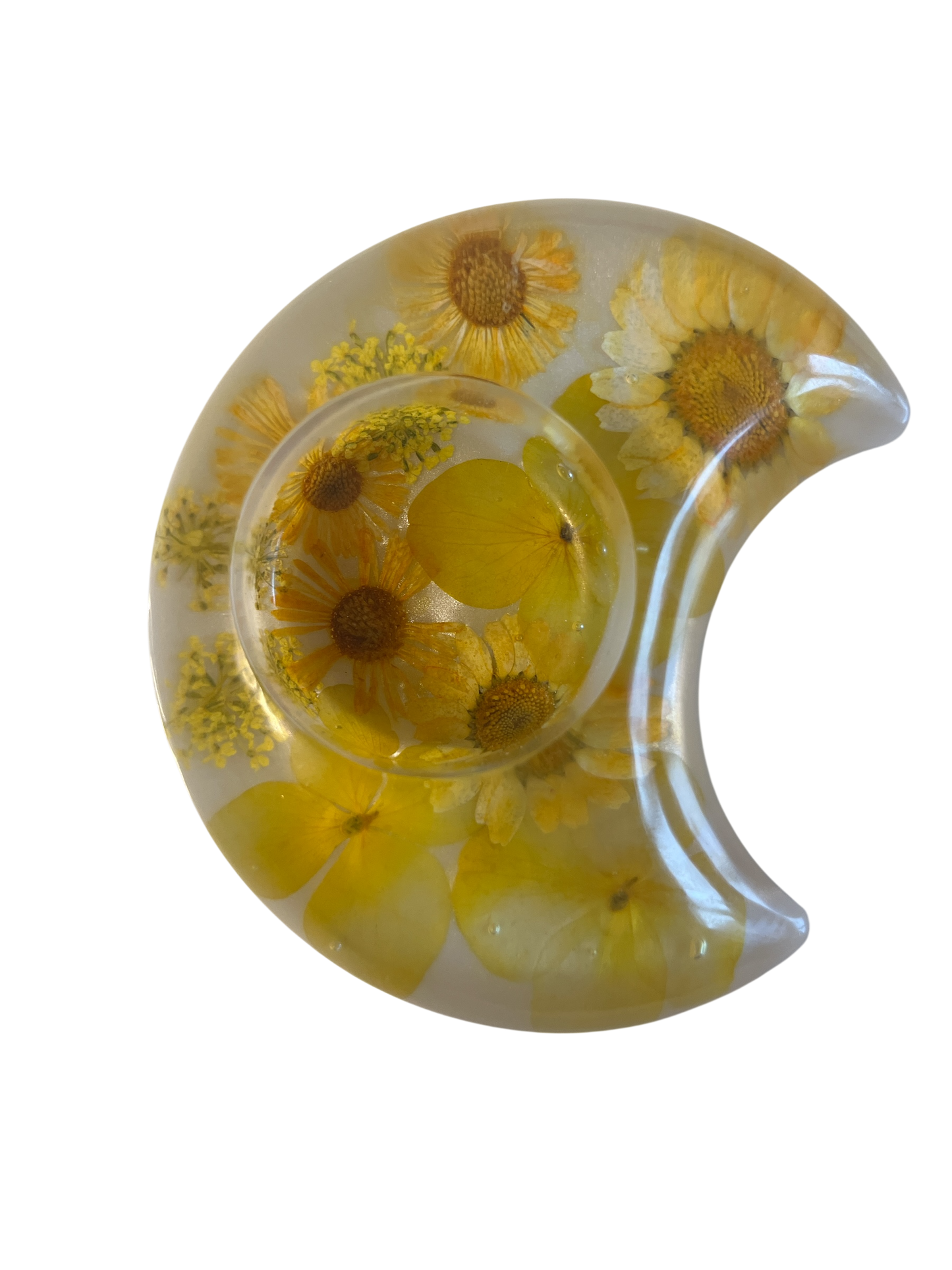 Teelichthalter  Mond