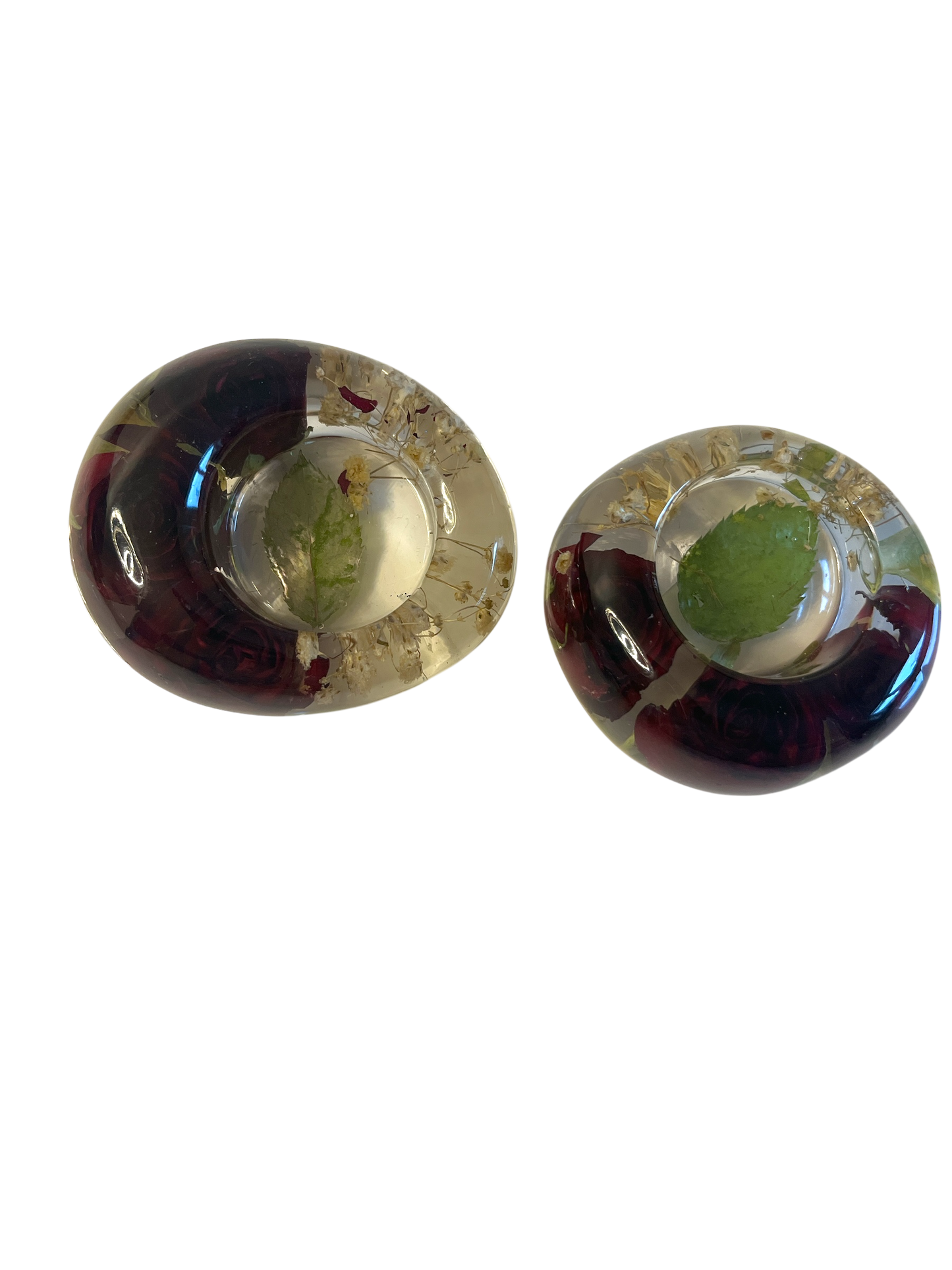 Teelichthalter  2 er Set Rosen