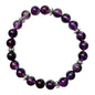 Perlenarmband Amethyst, Blume