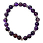 Perlenarmband Amethyst, Ringe