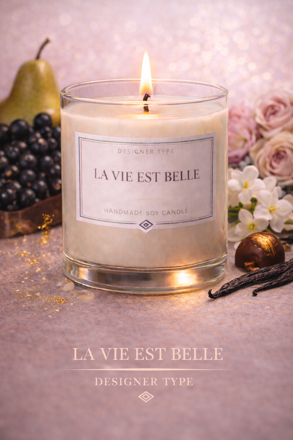 La Vie Est Belle / Designer Typ