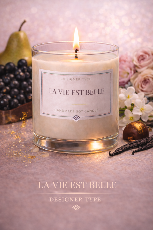 La Vie Est Belle / Designer Typ