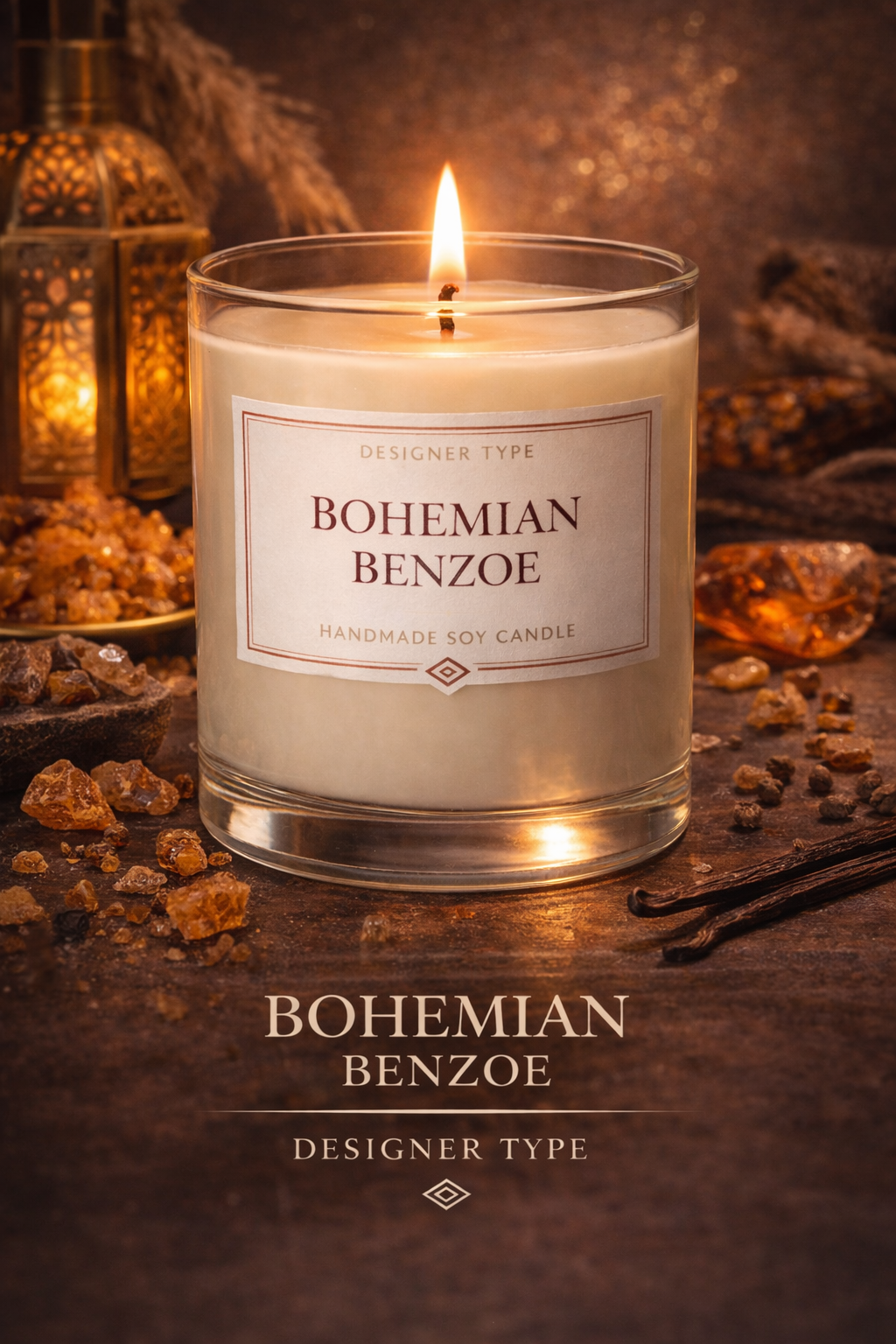 Bohemian Benzoe / Designer Typ