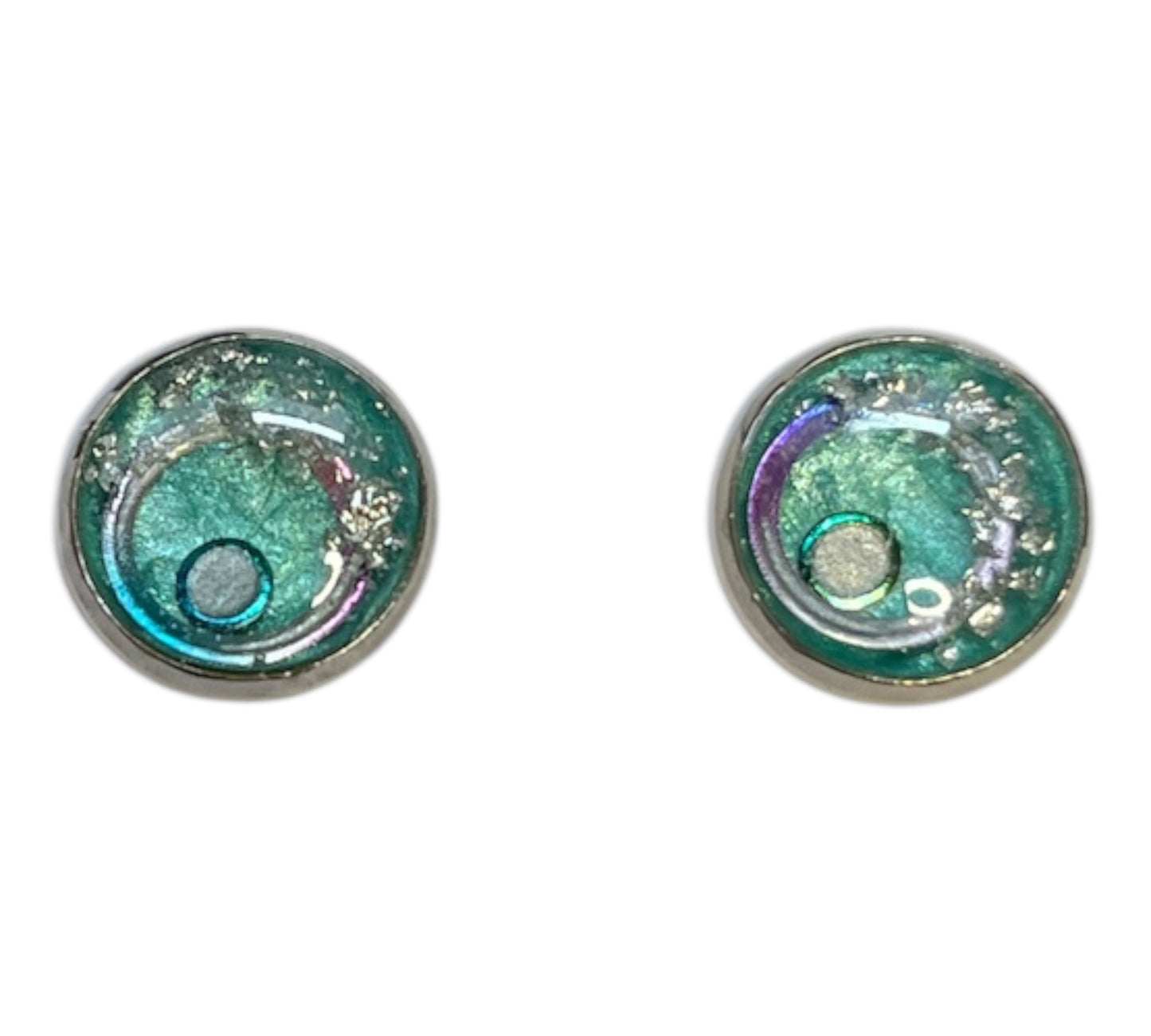 Ohrstecker türkis
