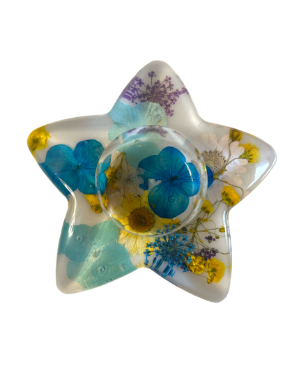 Teelichthalter  Stern