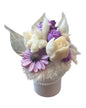 Kleine Blumenbox lila