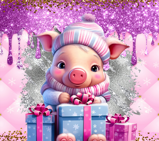 Schweinchen lila