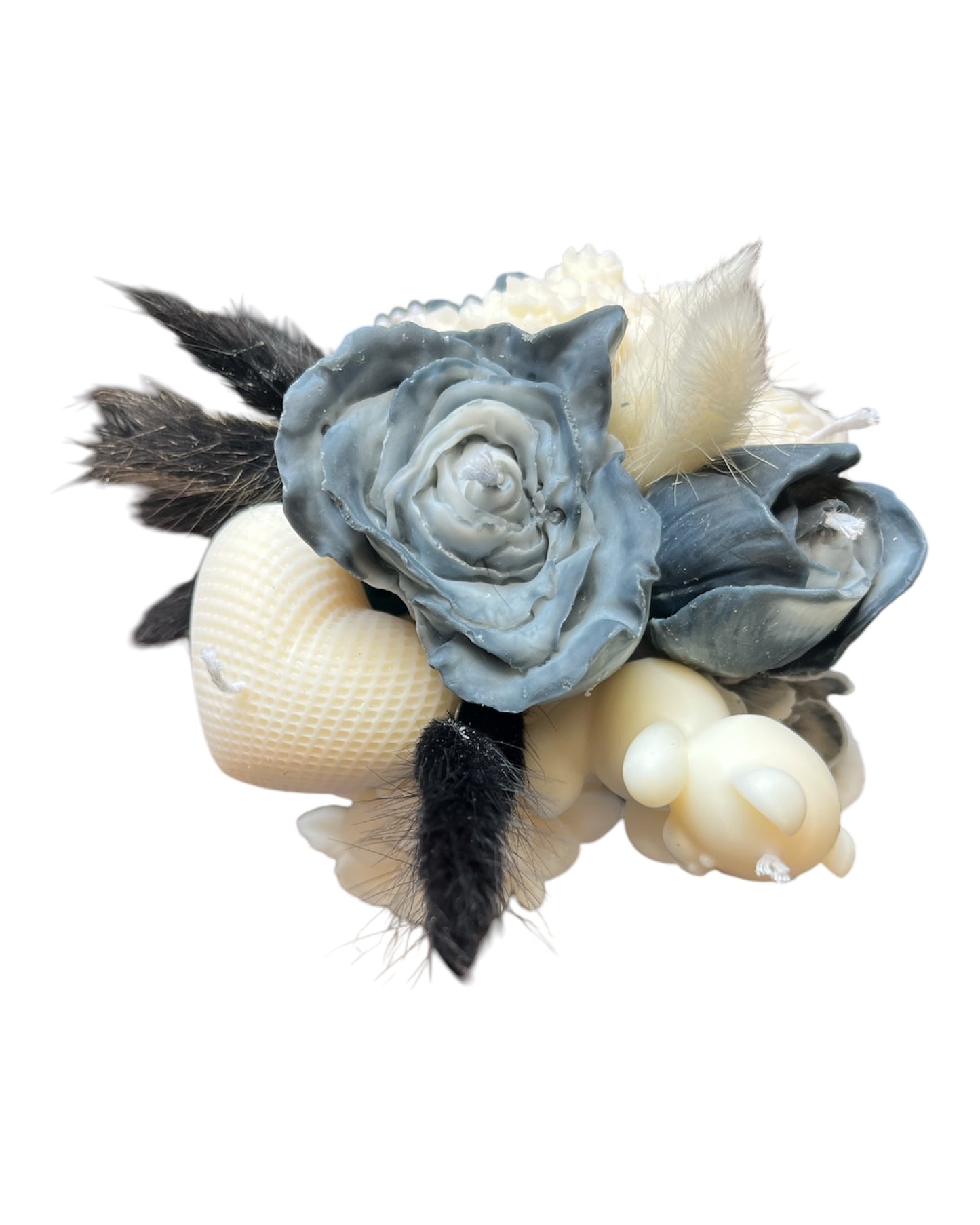 Kleine Blumenbox schwarz