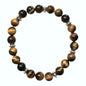 Perlenarmband Tigerauge, Blume
