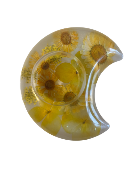 Teelichthalter  Mond